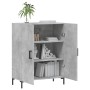 Aparador de madera de ingeniería gris hormigón 69,5x34x90 cm de vidaXL, Aparadores - Ref: Foro24-827728, Precio: 81,83 €, Des...