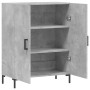 Aparador de madera de ingeniería gris hormigón 69,5x34x90 cm de vidaXL, Aparadores - Ref: Foro24-827728, Precio: 81,83 €, Des...