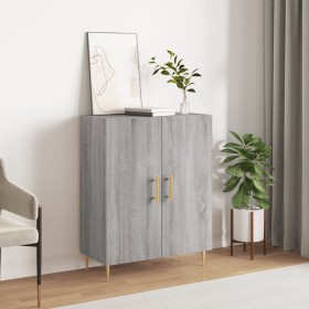 Aparador de madera de ingeniería gris Sonoma 69,5x34x90 cm de vidaXL, Aparadores - Ref: Foro24-827714, Precio: 86,99 €, Descu...