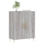 Aparador de madera de ingeniería gris Sonoma 69,5x34x90 cm de vidaXL, Aparadores - Ref: Foro24-827714, Precio: 86,58 €, Descu...