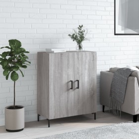 Sonoma gray engineered wood sideboard 69.5x34x90 cm by vidaXL, Sideboards - Ref: Foro24-827730, Price: 89,99 €, Discount: %