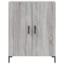 Aparador de madera de ingeniería gris Sonoma 69,5x34x90 cm de vidaXL, Aparadores - Ref: Foro24-827730, Precio: 90,23 €, Descu...