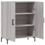 Aparador de madera de ingeniería gris Sonoma 69,5x34x90 cm de vidaXL, Aparadores - Ref: Foro24-827730, Precio: 90,23 €, Descu...