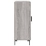 Aparador de madera de ingeniería gris Sonoma 69,5x34x90 cm de vidaXL, Aparadores - Ref: Foro24-827730, Precio: 90,23 €, Descu...