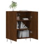 Aparador de madera de ingeniería marrón roble 69,5x34x90 cm de vidaXL, Aparadores - Ref: Foro24-827723, Precio: 73,99 €, Desc...