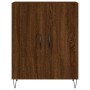 Aparador de madera de ingeniería marrón roble 69,5x34x90 cm de vidaXL, Aparadores - Ref: Foro24-827723, Precio: 73,99 €, Desc...