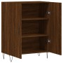 Aparador de madera de ingeniería marrón roble 69,5x34x90 cm de vidaXL, Aparadores - Ref: Foro24-827723, Precio: 73,99 €, Desc...