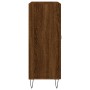 Aparador de madera de ingeniería marrón roble 69,5x34x90 cm de vidaXL, Aparadores - Ref: Foro24-827723, Precio: 73,99 €, Desc...