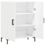 White engineered wood sideboard 69.5x34x90 cm by vidaXL, Sideboards - Ref: Foro24-827724, Price: 84,68 €, Discount: %