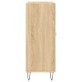 Aparador de madera de ingeniería roble Sonoma 69,5x34x90 cm de vidaXL, Aparadores - Ref: Foro24-827719, Precio: 72,58 €, Desc...