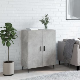 Concrete gray engineered wood sideboard 69.5x34x90 cm by vidaXL, Sideboards - Ref: Foro24-827744, Price: 81,63 €, Discount: %