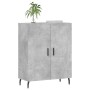 Concrete gray engineered wood sideboard 69.5x34x90 cm by vidaXL, Sideboards - Ref: Foro24-827744, Price: 81,63 €, Discount: %