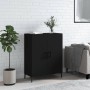 Black engineered wood sideboard 69.5x34x90 cm by vidaXL, Sideboards - Ref: Foro24-827725, Price: 84,66 €, Discount: %