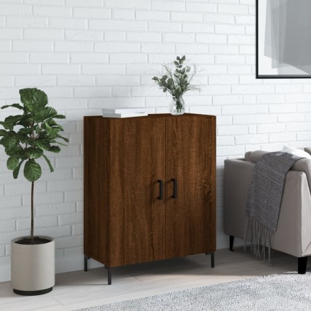 Oak brown engineered wood sideboard 69.5x34x90 cm by vidaXL, Sideboards - Ref: Foro24-827731, Price: 90,23 €, Discount: %