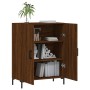 Oak brown engineered wood sideboard 69.5x34x90 cm by vidaXL, Sideboards - Ref: Foro24-827731, Price: 90,23 €, Discount: %