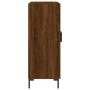 Aparador de madera de ingeniería marrón roble 69,5x34x90 cm de vidaXL, Aparadores - Ref: Foro24-827731, Precio: 90,23 €, Desc...