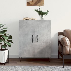 Engineered wood sideboard in concrete grey 69.5x34x90 cm by vidaXL, Sideboards - Ref: Foro24-827720, Price: 71,99 €, Discount: %