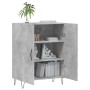 Aparador de madera de ingeniería gris hormigón 69,5x34x90 cm de vidaXL, Aparadores - Ref: Foro24-827720, Precio: 72,02 €, Des...