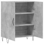 Aparador de madera de ingeniería gris hormigón 69,5x34x90 cm de vidaXL, Aparadores - Ref: Foro24-827720, Precio: 71,99 €, Des...