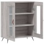 Aparador de madera de ingeniería gris Sonoma 69,5x34x90 cm de vidaXL, Aparadores - Ref: Foro24-827762, Precio: 86,47 €, Descu...