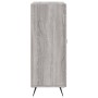 Aparador de madera de ingeniería gris Sonoma 69,5x34x90 cm de vidaXL, Aparadores - Ref: Foro24-827762, Precio: 86,47 €, Descu...