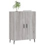 Sonoma gray engineered wood sideboard 69.5x34x90 cm by vidaXL, Sideboards - Ref: Foro24-827746, Price: 84,17 €, Discount: %