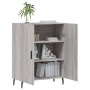 Aparador de madera de ingeniería gris Sonoma 69,5x34x90 cm de vidaXL, Aparadores - Ref: Foro24-827746, Precio: 84,17 €, Descu...