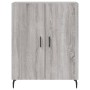 Sonoma gray engineered wood sideboard 69.5x34x90 cm by vidaXL, Sideboards - Ref: Foro24-827746, Price: 84,17 €, Discount: %