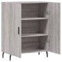 Aparador de madera de ingeniería gris Sonoma 69,5x34x90 cm de vidaXL, Aparadores - Ref: Foro24-827746, Precio: 84,17 €, Descu...