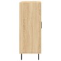 Aparador de madera de ingeniería roble Sonoma 69,5x34x90 cm de vidaXL, Aparadores - Ref: Foro24-827743, Precio: 101,83 €, Des...