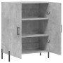 Aparador de madera de ingeniería gris hormigón 69,5x34x90 cm de vidaXL, Aparadores - Ref: Foro24-827736, Precio: 80,99 €, Des...