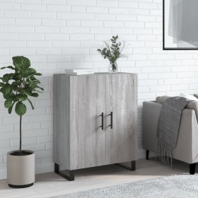 Sonoma gray engineered wood sideboard 69.5x34x90 cm by vidaXL, Sideboards - Ref: Foro24-827754, Price: 83,99 €, Discount: %