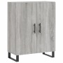 Aparador de madera de ingeniería gris Sonoma 69,5x34x90 cm de vidaXL, Aparadores - Ref: Foro24-827754, Precio: 83,53 €, Descu...