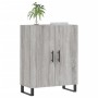 Aparador de madera de ingeniería gris Sonoma 69,5x34x90 cm de vidaXL, Aparadores - Ref: Foro24-827754, Precio: 83,53 €, Descu...