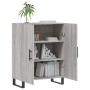 Aparador de madera de ingeniería gris Sonoma 69,5x34x90 cm de vidaXL, Aparadores - Ref: Foro24-827754, Precio: 83,53 €, Descu...