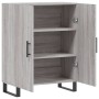 Aparador de madera de ingeniería gris Sonoma 69,5x34x90 cm de vidaXL, Aparadores - Ref: Foro24-827754, Precio: 83,53 €, Descu...