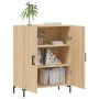 Aparador de madera de ingeniería roble Sonoma 69,5x34x90 cm de vidaXL, Aparadores - Ref: Foro24-827727, Precio: 95,52 €, Desc...