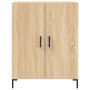 Aparador de madera de ingeniería roble Sonoma 69,5x34x90 cm de vidaXL, Aparadores - Ref: Foro24-827727, Precio: 95,52 €, Desc...