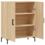 Aparador de madera de ingeniería roble Sonoma 69,5x34x90 cm de vidaXL, Aparadores - Ref: Foro24-827727, Precio: 95,52 €, Desc...