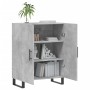 Aparador de madera de ingeniería gris hormigón 69,5x34x90 cm de vidaXL, Aparadores - Ref: Foro24-827752, Precio: 93,11 €, Des...