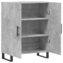 Aparador de madera de ingeniería gris hormigón 69,5x34x90 cm de vidaXL, Aparadores - Ref: Foro24-827752, Precio: 92,98 €, Des...