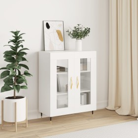 White engineered wood sideboard 69.5x34x90 cm by vidaXL, Sideboards - Ref: Foro24-827764, Price: 85,99 €, Discount: %