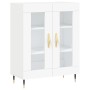 White engineered wood sideboard 69.5x34x90 cm by vidaXL, Sideboards - Ref: Foro24-827764, Price: 85,64 €, Discount: %