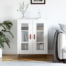 White engineered wood sideboard 69.5x34x90 cm by vidaXL, Sideboards - Ref: Foro24-827756, Price: 81,99 €, Discount: %