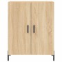 Aparador de madera de ingeniería roble Sonoma 69,5x34x90 cm de vidaXL, Aparadores - Ref: Foro24-827735, Precio: 88,34 €, Desc...