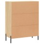 Aparador de madera de ingeniería roble Sonoma 69,5x34x90 cm de vidaXL, Aparadores - Ref: Foro24-827735, Precio: 88,34 €, Desc...