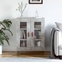 Engineered wood sideboard in concrete grey 69.5x34x90 cm by vidaXL, Sideboards - Ref: Foro24-827760, Price: 83,82 €, Discount: %