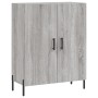 Aparador de madera de ingeniería gris Sonoma 69,5x34x90 cm de vidaXL, Aparadores - Ref: Foro24-827738, Precio: 83,16 €, Descu...