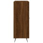 Aparador de madera de ingeniería marrón roble 69,5x34x90 cm de vidaXL, Aparadores - Ref: Foro24-827763, Precio: 86,47 €, Desc...