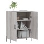 Aparador de madera de ingeniería gris Sonoma 69,5x34x90 cm de vidaXL, Aparadores - Ref: Foro24-827738, Precio: 83,16 €, Descu...